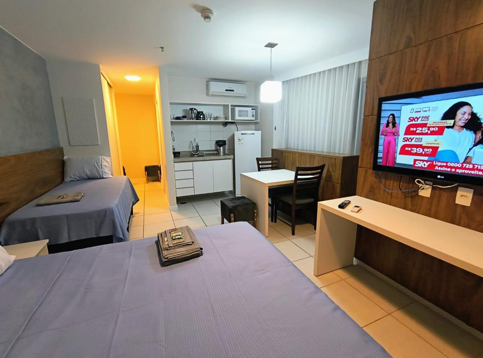 Hotel Grand Mercure Flat Particular Com Varanda, Garagem E Wi-Fi Бразилия Екстериор снимка