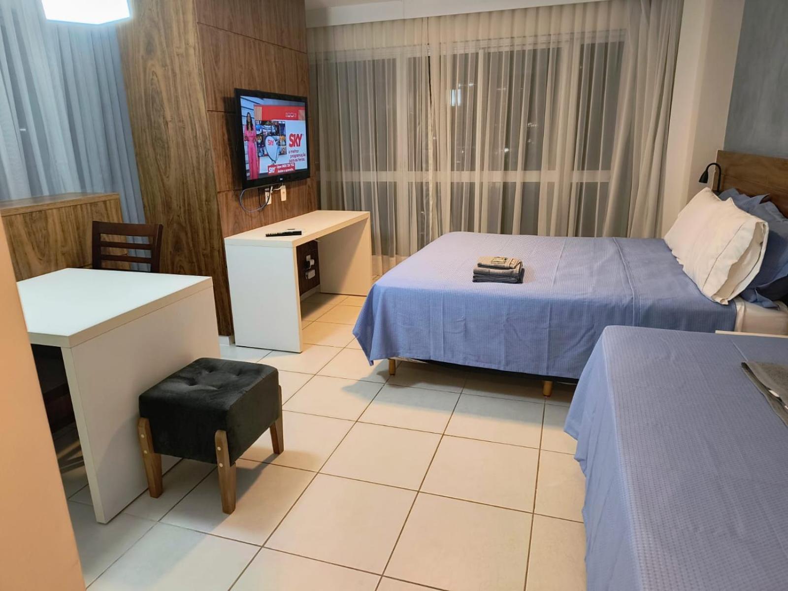 Hotel Grand Mercure Flat Particular Com Varanda, Garagem E Wi-Fi Бразилия Екстериор снимка